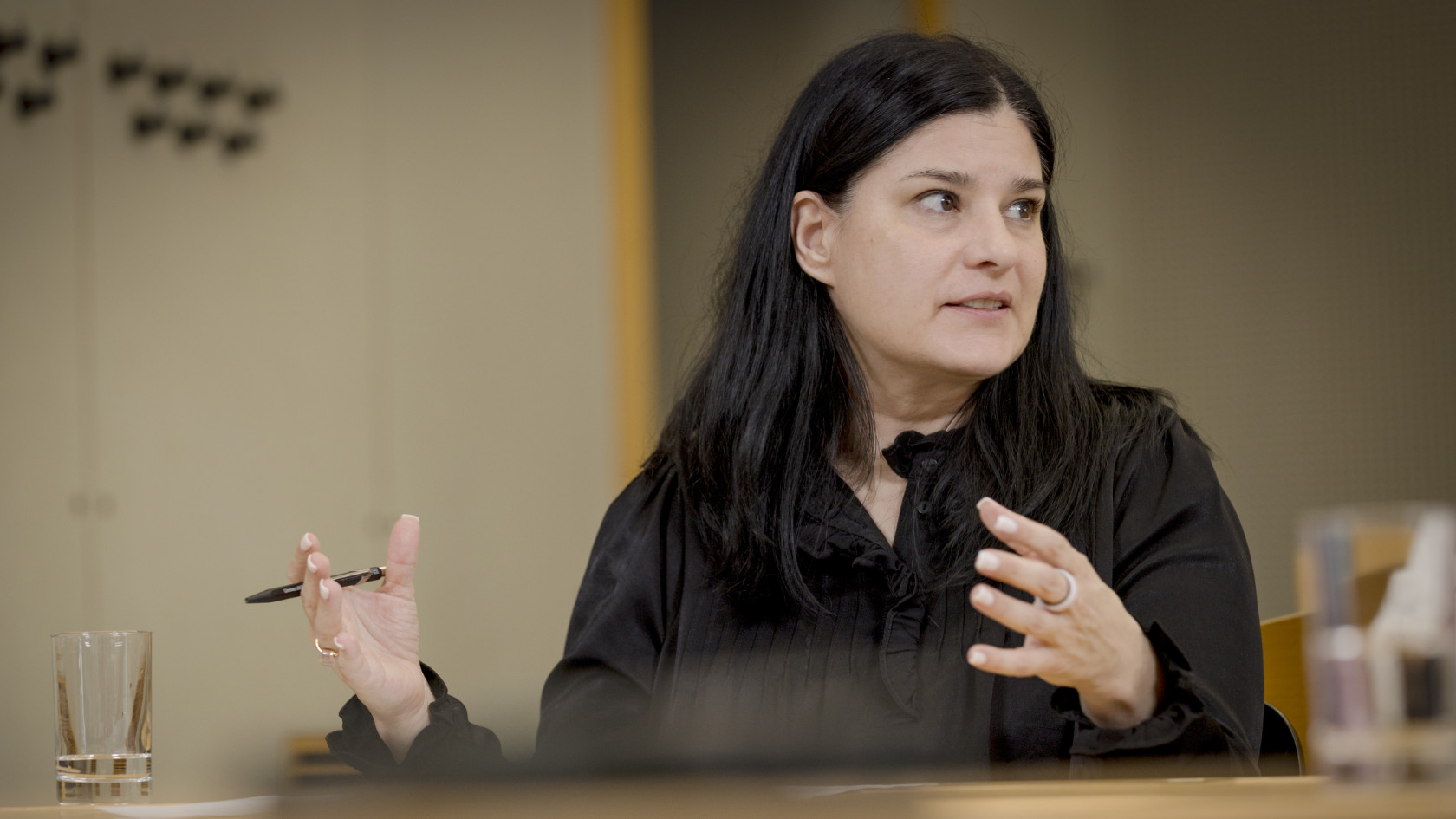 Portrait of Katja Durkin-Sommerhalder, head of the Global Affairs office at UZH