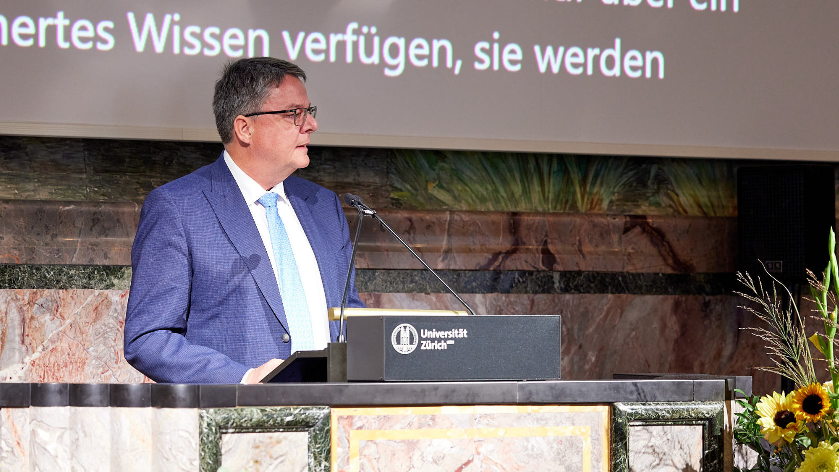 Michael Schaepman, President of UZH