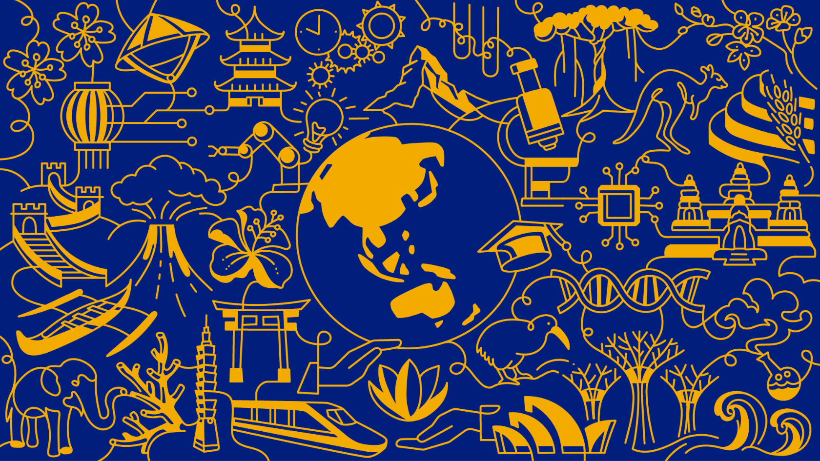 Illustration für Research Network Grants