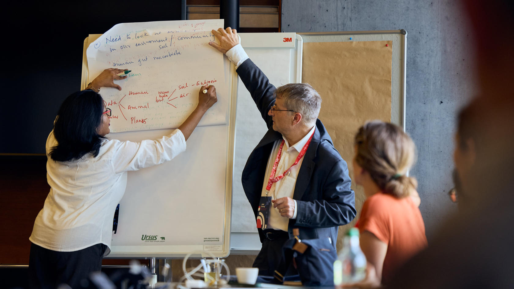 Viel Raum für informellen Austausch und interaktive Workshops beim Indo-Swiss AMR Innovation Dialogue. (Bilder: Swissnex India)