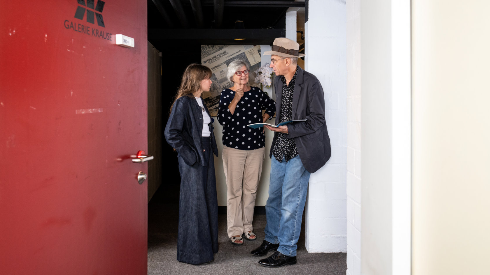 Julia Keller, Alice Krause and Tomáš Glanc
