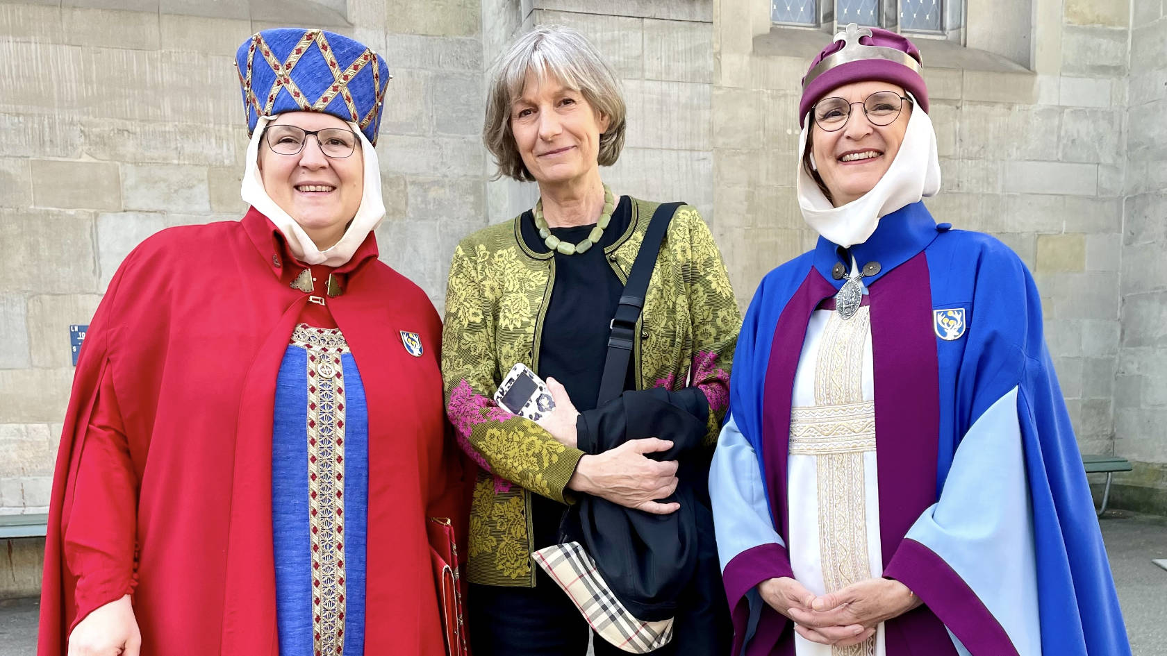 Andrea Spörri-Altherr, Caroline Maake und Claudia Hollenstein (v.l.n.r.)