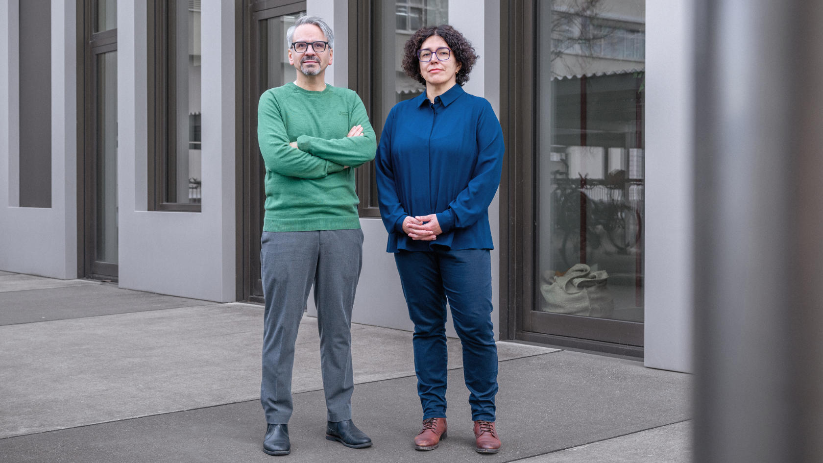 Daniel Eberli and Irina Banzola from UZH Spin-off ONTRACK Biomedical